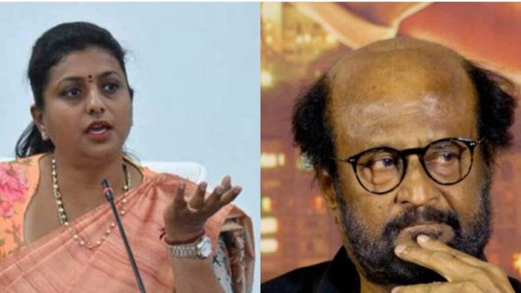 El ministro de Turismo de Andhra Pradesh, RK Roja, critica a Rajinikanth por apoyar a Chandrababu Naidu