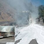 Un autobús lleno de turistas se incendia en el sur de Tenerife -
