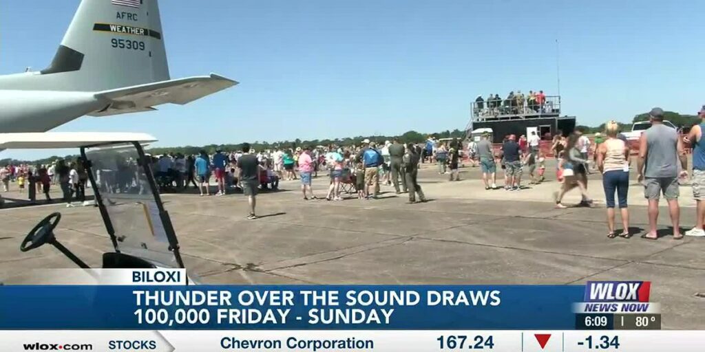 La ciudad de Biloxi busca mantener el número de turistas luego del exitoso fin de semana 'Thunder Over the Sound'