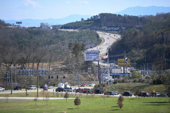 I-40, salida 407, visualización, lunes 27 de marzo de 2023.