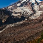El cambio climático está derritiendo los glaciares del Monte Rainier.