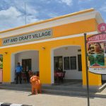 La Villa de Arte y Artesanía de Puducherry se ha convertido en un importante destino turístico, que alberga a más de 20 artesanos.