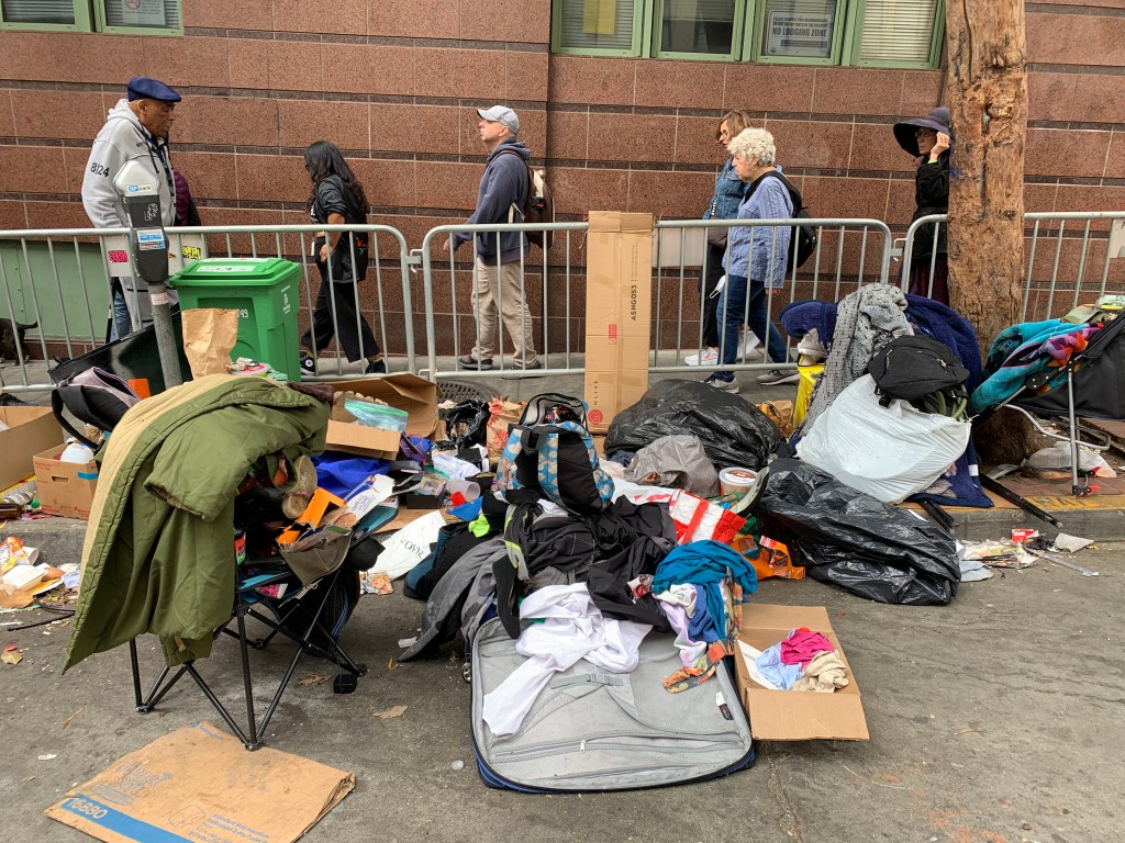 Campamento para personas sin hogar