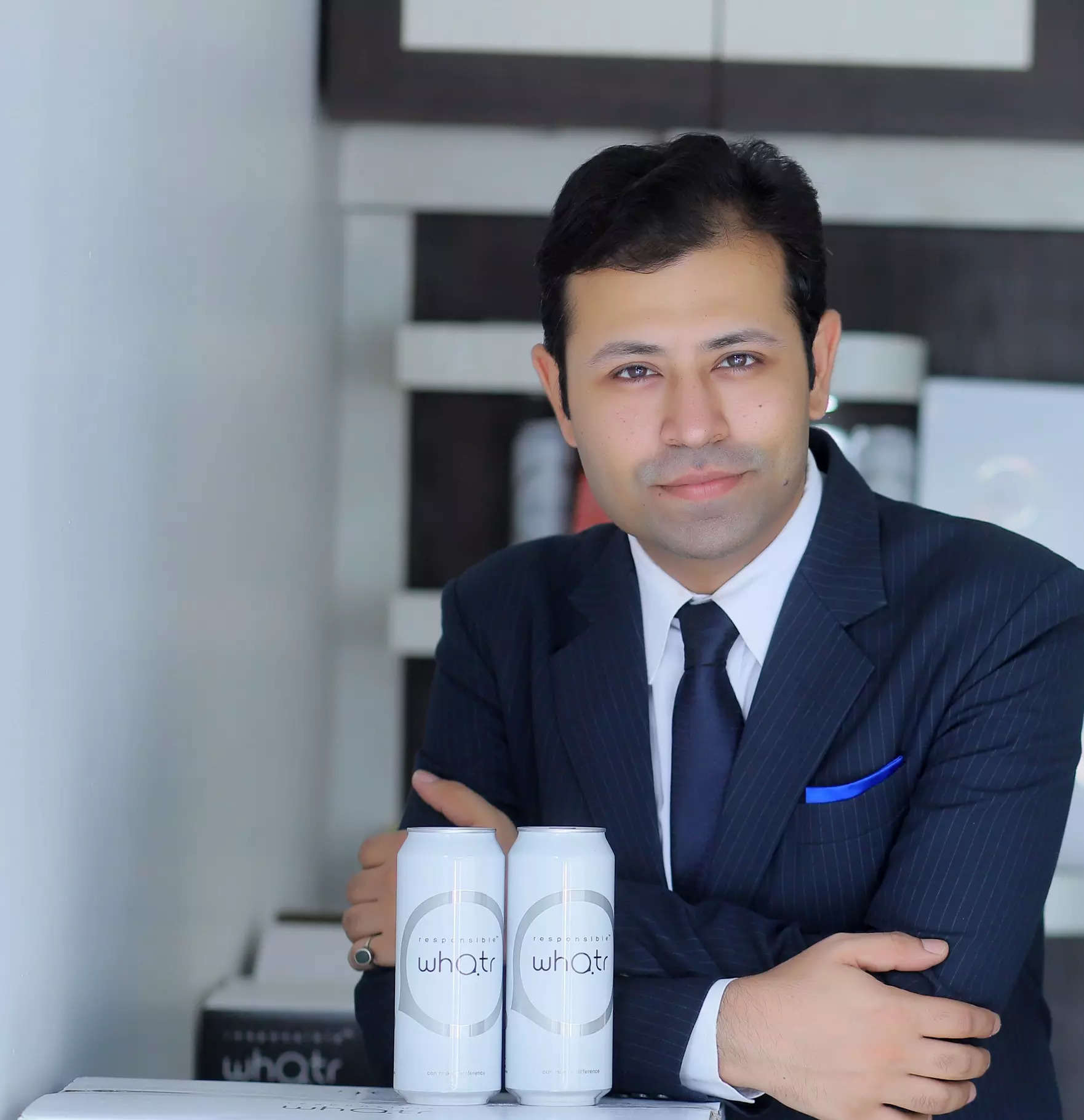 <p>Ankur Chawla, fundador y director ejecutivo de Responsible Water.</p><p>«/>».<figcaption class=