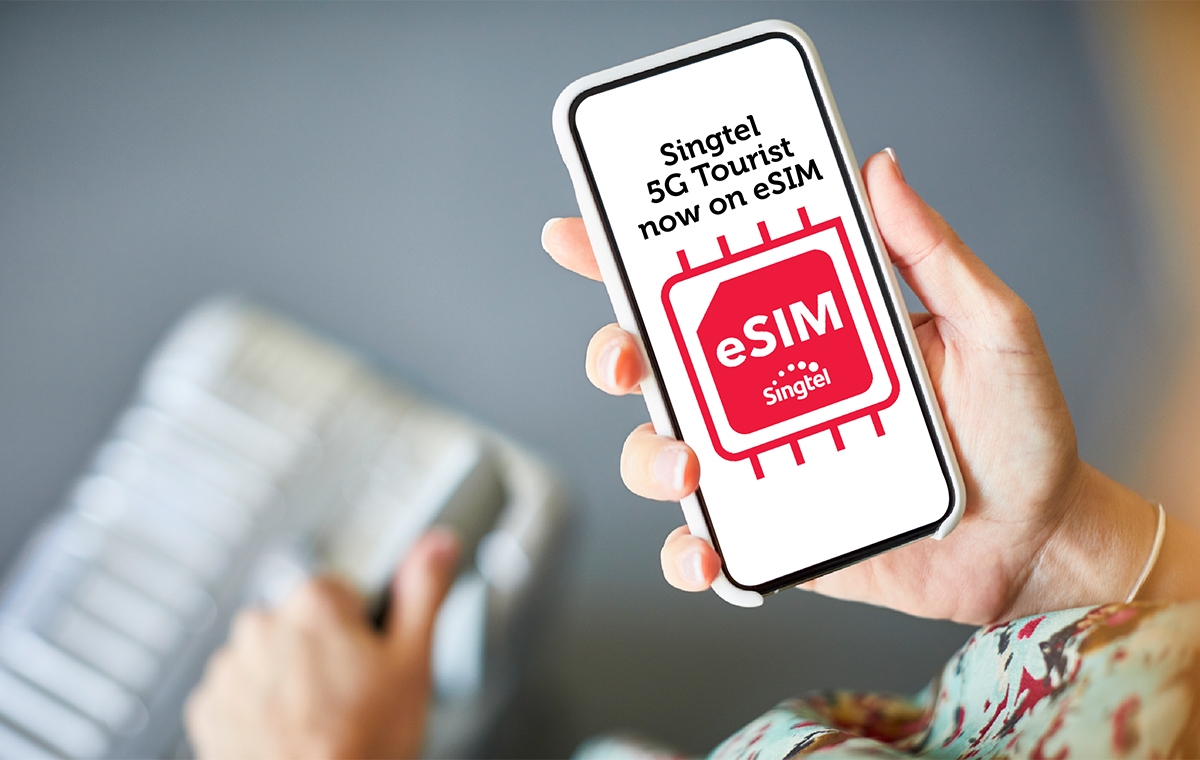 Planes eSIM Turística 5G de Singtel.