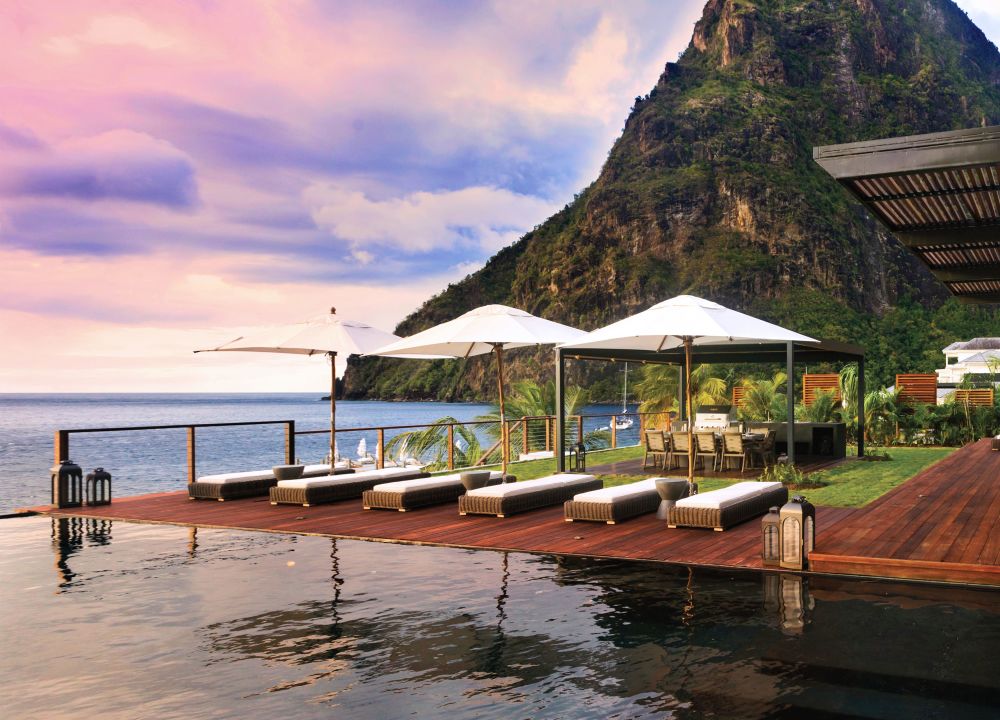 Sugar Beach, Santa Lucía