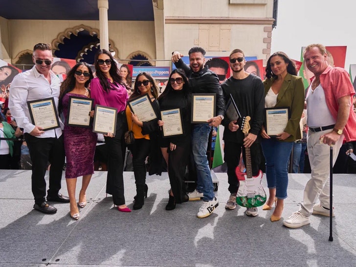 Elenco de ‘Jersey Shore’ honrado con ‘Jerseyday’ en Atlantic City