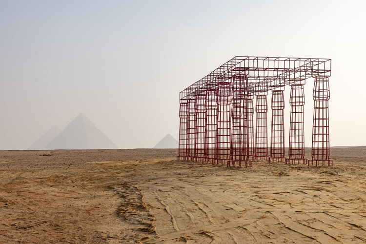Art de Egypt inaugura la exposición 'Forever is Now' en la Gran Pirámide de Giza en El Cairo - Imagen 2 de 19