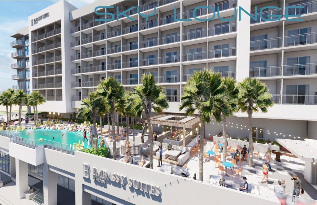 Comienzan las obras en el complejo frente a la playa Gulf Shores de 257 suites.