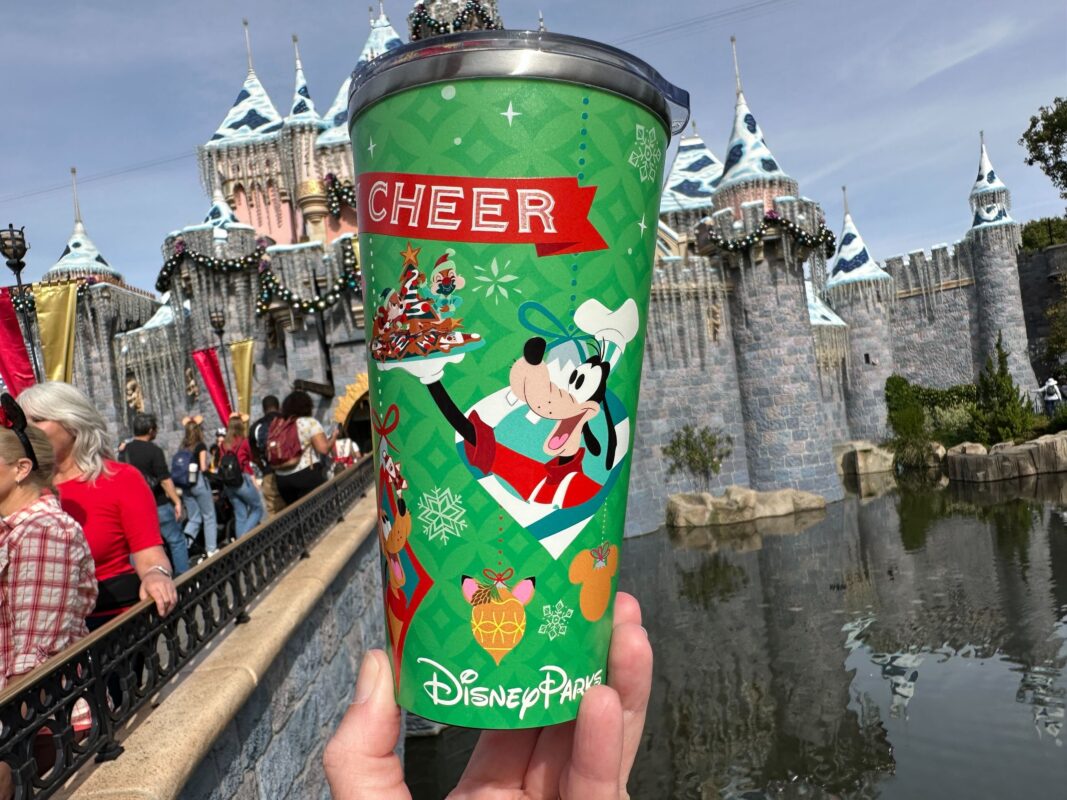 Vaso de acero inoxidable Navidad Disneyland 2023 3