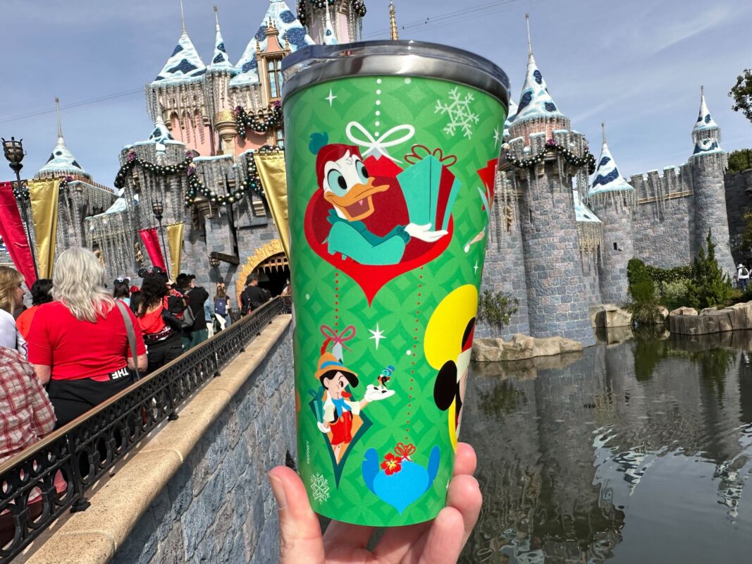 Vaso de acero inoxidable Navidad Disneyland 2023 5