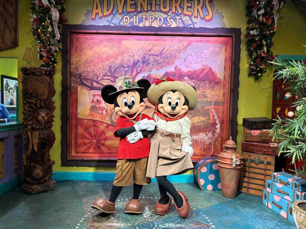 Personaje navideño de Disney Animal Kingdom 2023: conoce y saluda a Mickey y Minnie 3
