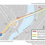 Los cierres de carriles en dirección sur en la I-205 en Oregon City están ralentizando el tráfico este fin de semana.