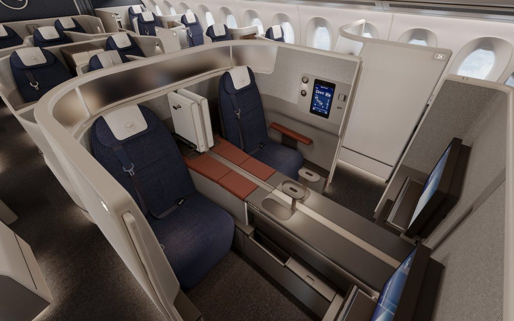 Lufthansa está planificando el nuevo concepto Allegris Lounge.