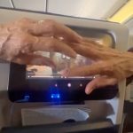 Un pasajero grosero bloquea la pantalla del televisor de un vecino durante un vuelo de larga distancia: «comportamiento de mierda»