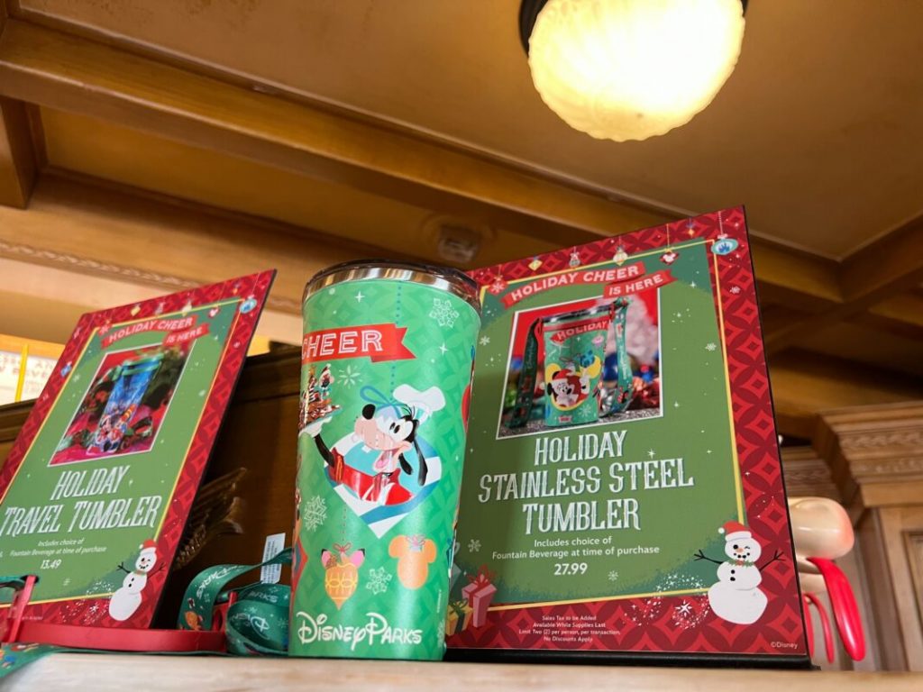 Nuevo vaso de acero inoxidable para vacaciones en Disneyland Resort