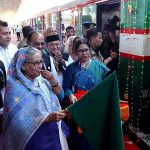Se inauguró en Bangladesh un ferrocarril de fabricación china.