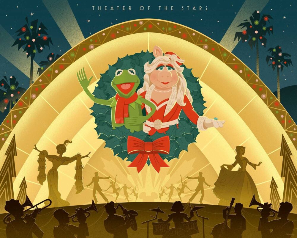 Disney Jollywood Nights Kermit Miss Piggy