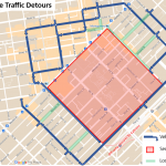 Ver mapas de seguridad, tráfico y tránsito.