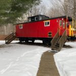 La escapada familiar perfecta en Little Red Caboose en Lincoln, NH