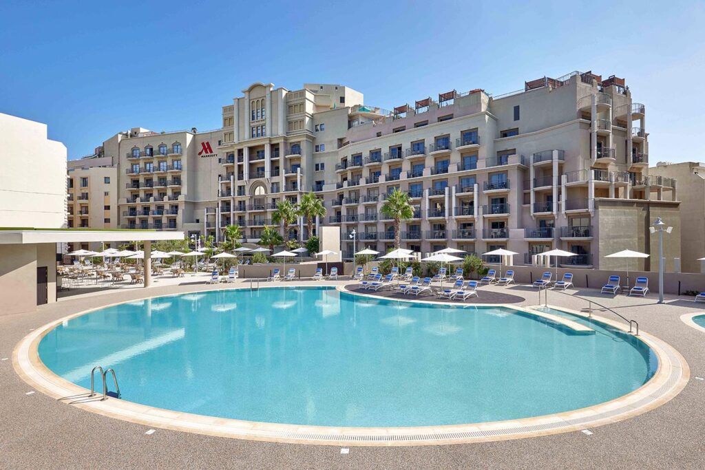Marriott International Malta clasifica a Marriott como una propiedad turística.