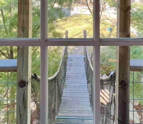 ¿Quieres vacacionar en una casa en el árbol?  Aquí es donde puedes hacerlo en Massachusetts.