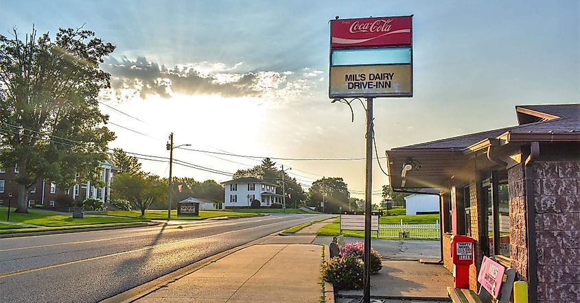 Mil's Dairy Drive en Rosine, Kentucky a través de Facebook.