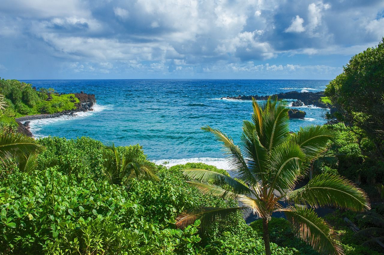 Playa Kaulahao en Maui, Hawaii 
