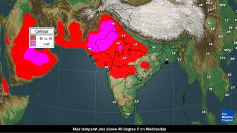 Grave ola de calor en Punjab, Haryana, Delhi, Rajasthan.  Escuelas preparadas para las vacaciones de verano.