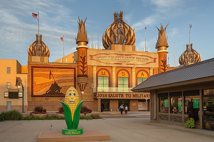 Palacio del Maíz en Mitchell, Dakota del Sur.