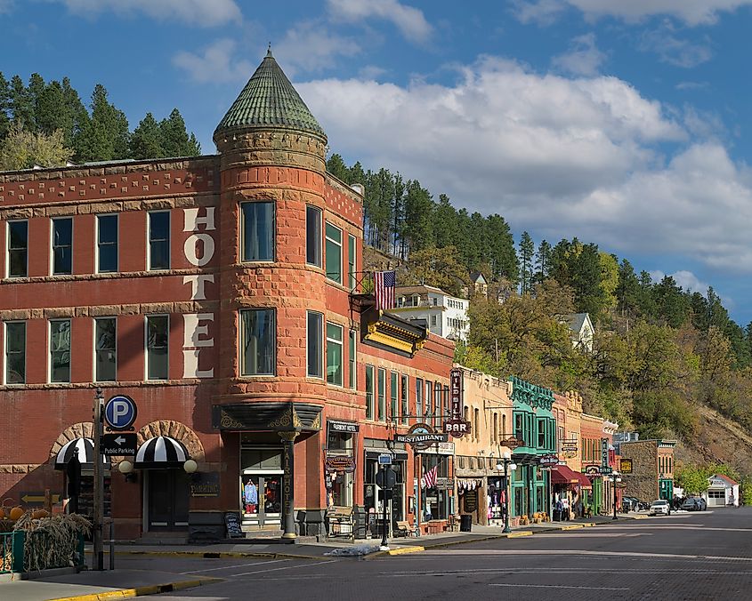Centro de Deadwood, Dakota del Sur