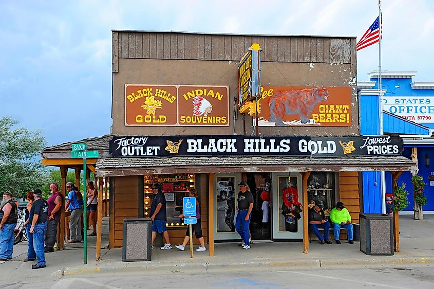 Black Hills Gold en la farmacia Wall en Wall, Dakota del Sur