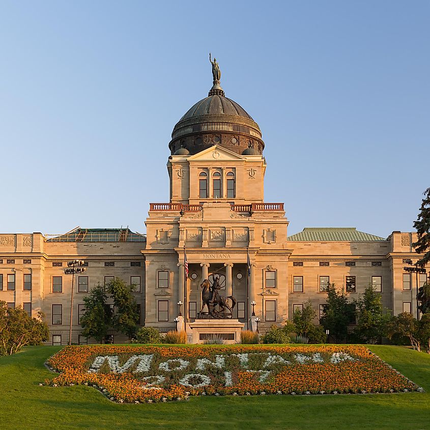 Capital del estado de Montana en Helena, Montana.  Crédito editorial: Nagel Photography/Shutterstock.com