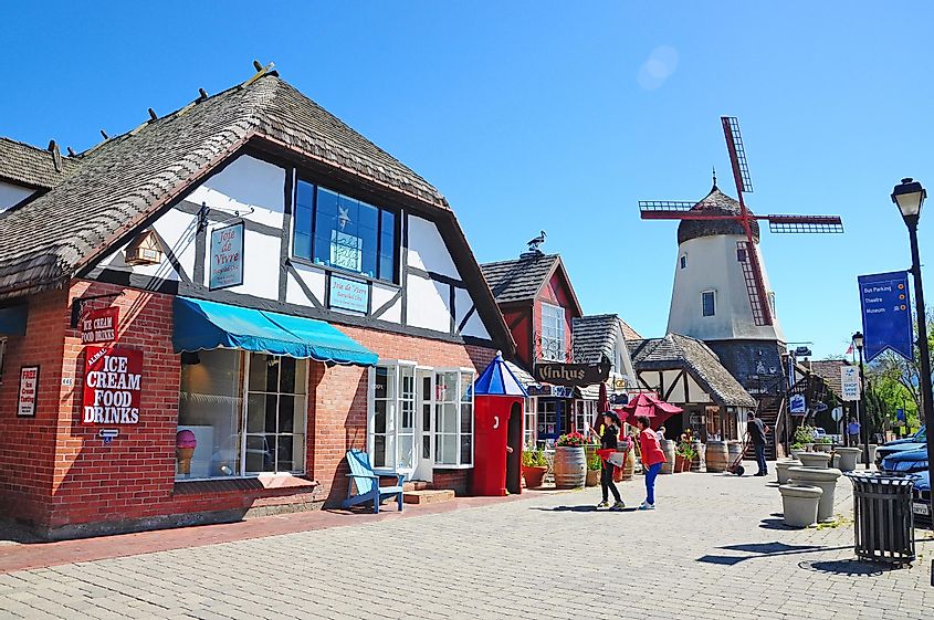 Solvang, California, EE.UU. - Pueblo danés en el condado de Santa Bárbara.