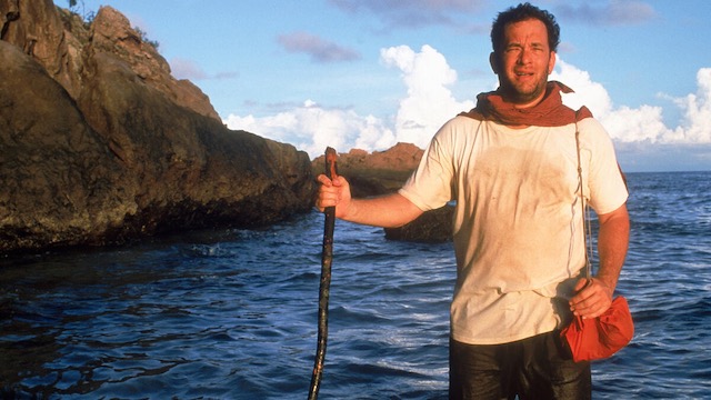 Fotograma de la película de Tom Hanks Náufrago