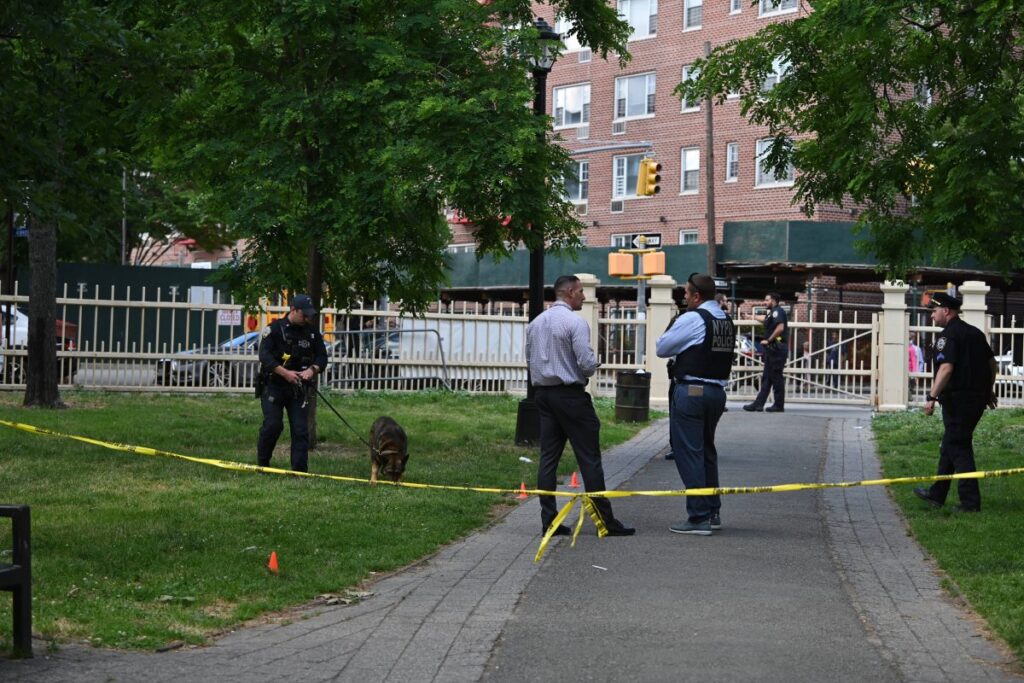 Seis ‘personas de interés’ arrestadas después de que un adolescente disparara en el parque Rufus King de Jamaica el lunes por la tarde: NYPD – QNS