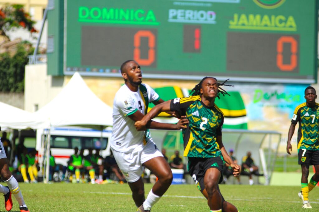 Actualización: remontada tardía, pero Dominica se queda corta en el partido de clasificación para la Copa Mundial de la CONCAF contra Jamaica
