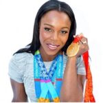 La atleta olímpica jamaicana Veronica Campbell-Brown ingresada en el Salón de la Fama de la Fundación NJCAA