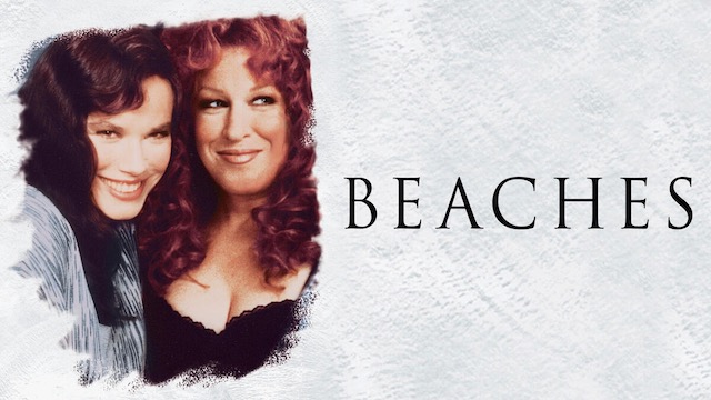 Arte del título de playa para la película Beach.