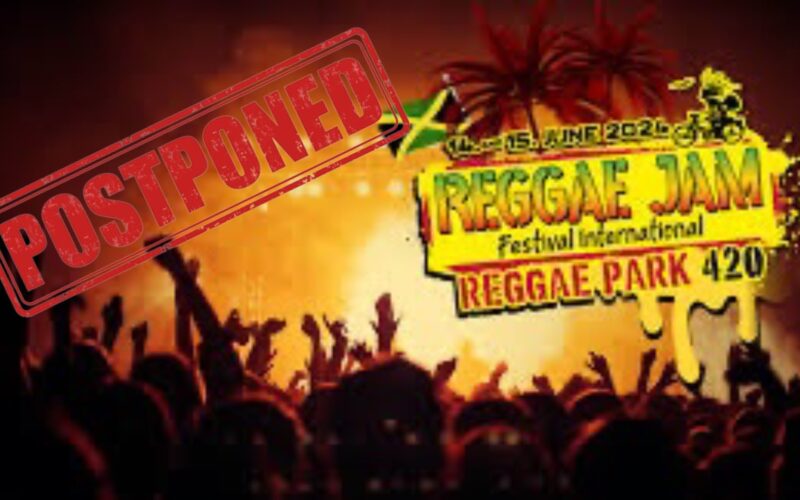 La presentación inaugural de Reggae Jam International en Jamaica ha sido pospuesta.