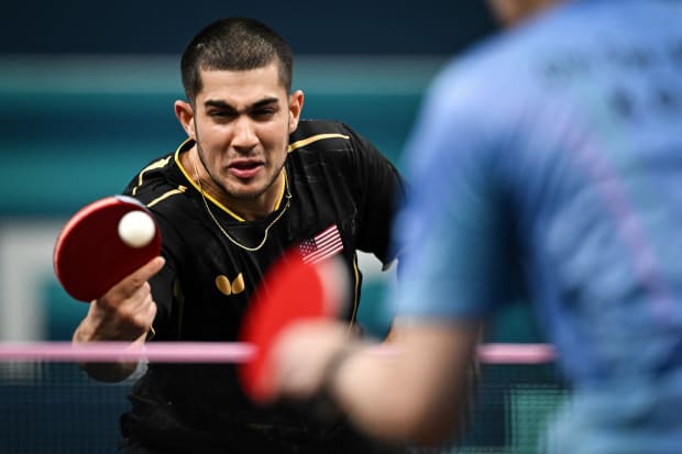 Falta el código de país en la forma del jugador de tenis de mesa Kanak Jha