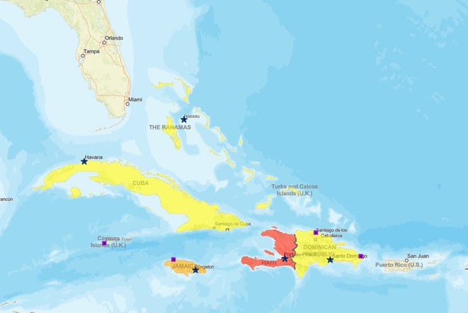 Consulte los últimos consejos de viaje para las islas del Caribe al 18 de julio de 2024.