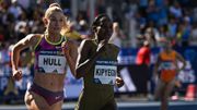 Jessica Hill dice que Faith Cappigan la miró en la Liga Diamante de París y aumentó su confianza.