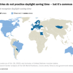 Horario de verano y zonas horarias en países de todo el mundo: datos clave