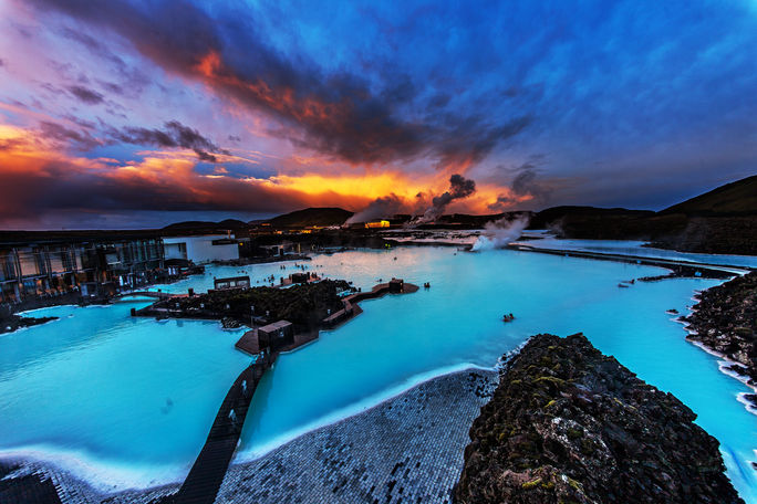 Laguna Azul, Islandia. Laguna Azul, Islandia.