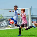Balazs está disfrutando de un éxito temprano en la competición juvenil de la Copa USA de Jamaica.