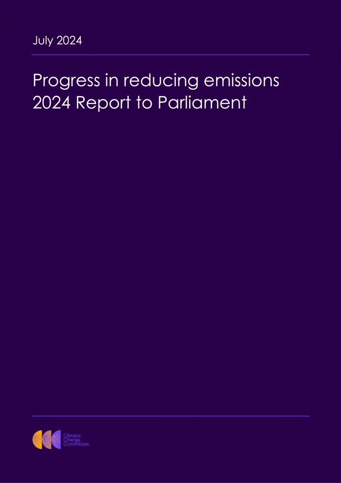 Los asesores climáticos del país dicen que el Reino Unido está lejos de alcanzar el cero neto.