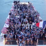 Fotos: Ceremonia de apertura de los Juegos Olímpicos de París en marcha
