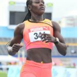 Kushane Thompson de Jamaica apuesta por ser el favorito para ganar el oro en los 100 metros masculinos en los Juegos Olímpicos de París