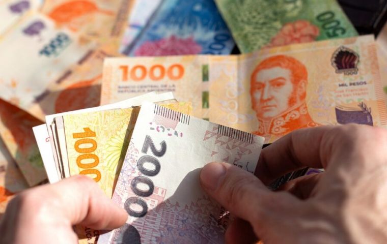 Argentina encabeza lista de países de América Latina con mayor inflación por noveno mes consecutivo – MercoPress